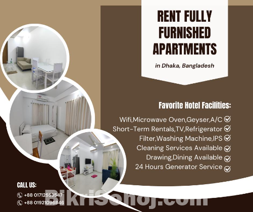 Two Bedroom Apartment  Premium Experience in Bashundhara R/A